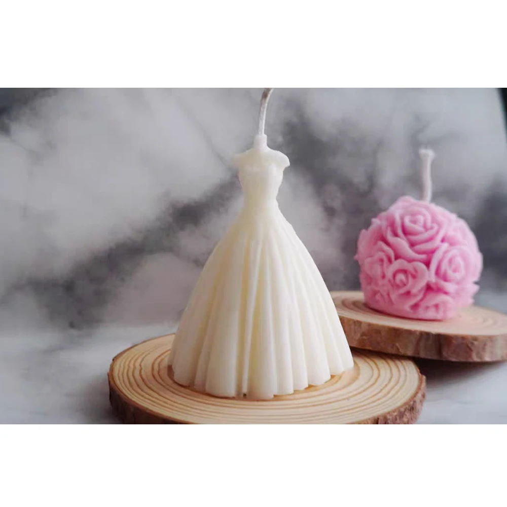 Романтическая форма Свеча цветок розы формы для мыла ручной работы изготовления