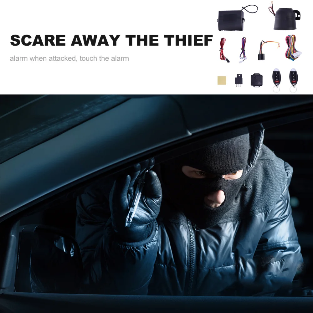 Односторонняя Автомобильная сигнализация комплект противоугонной системы