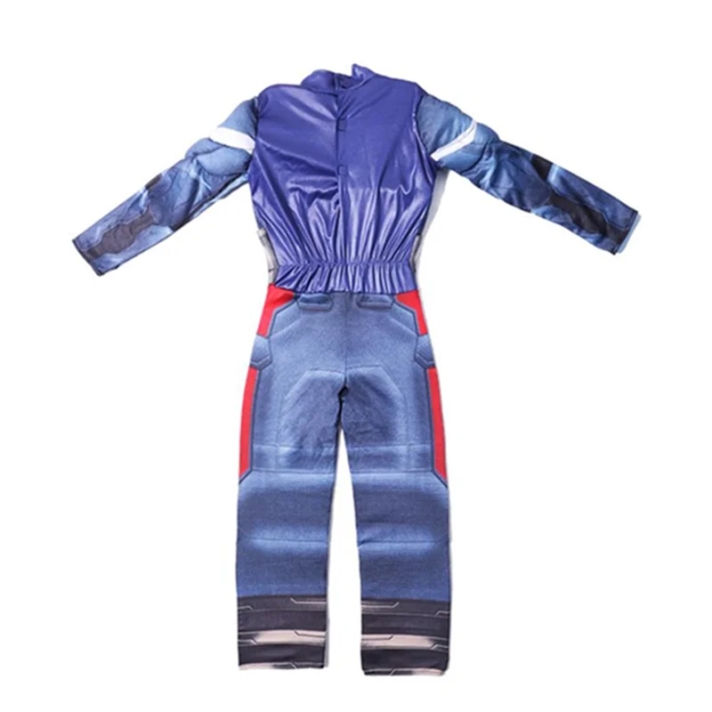 Костюм супергероя Мстителей для мальчиков и девочек детский Косплей Капитана