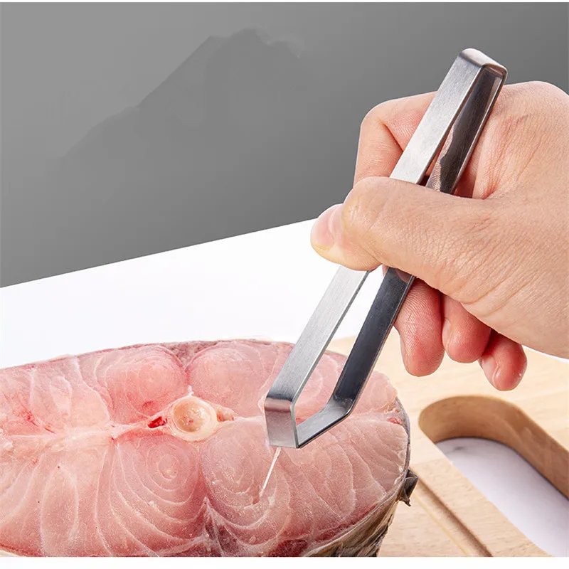 

Stainless Fish Scales Scraping Graters Remove Fish Cleaning Peeler Scraper Fish Bone Tweezers Kitchen Accessories Tools Gadgets