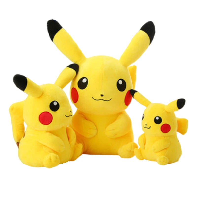 

Pokemon Plush Toy Movie Pikachu Cute Cartoon Anime Doll 30-50cm Pendant Decoration Series Children Toys Birthday Gifts PP Cotton