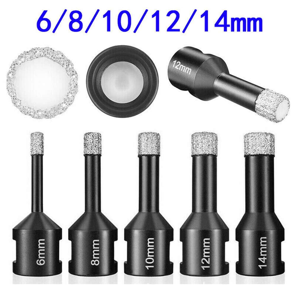 Алмазные бурильные долота для фарфора гранита плитки стекла мрамора 6/8/10/12/14