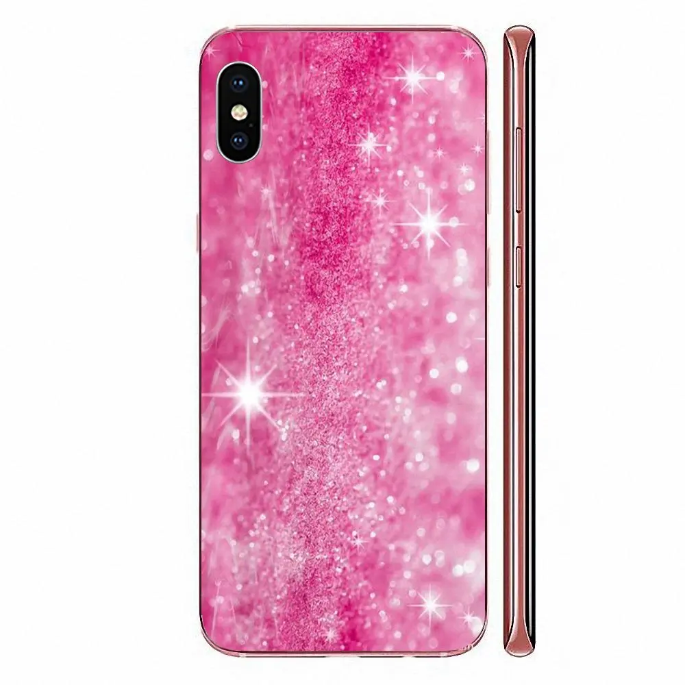 ТПУ чехол для LG G3 G4 G5 G6 G7 K4 K7 K8 K10 K40 K50 Q6 Q60 V10 V20 V30 V40 Nexus 5 5X 2017 Блестящий розовый |