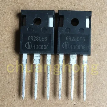 1pcs/lot high-powered triode 6R280E6 13.8A 600V brand-new field effect MOS tube TO-247 IPW60R0280E6 transistor