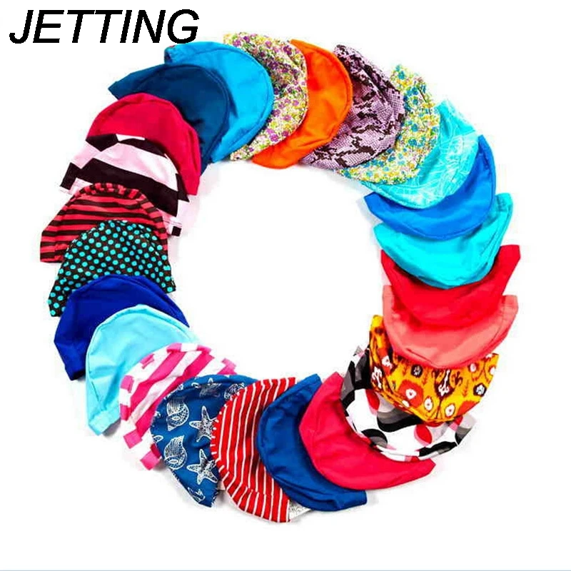 Хит Полиэстеровая Защитная шляпа для бассейна мужчин женщин взрослых с принтом