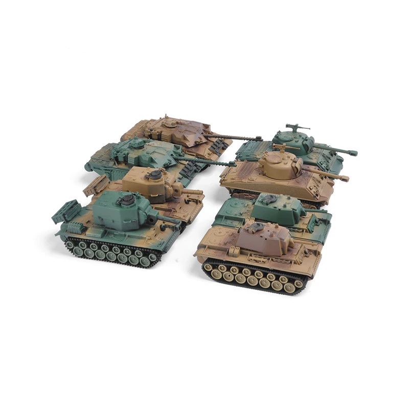 8 шт. 1:72 модель танка allions игрушечный бак Шермана хайландера кВ Сборная DIY лет