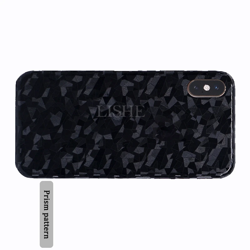 Наклейка для телефона для iPhone Xs Max Xr X Xs 6 7 8 6S 7/8 Plus Аллигатор Змеиный сотовой камень, алмаз текстура ПВХ скины стикер s