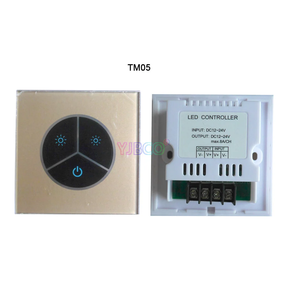 Горячая Распродажа TM05 светодиодный сенсорный диммер 3 сенсорных кнопки