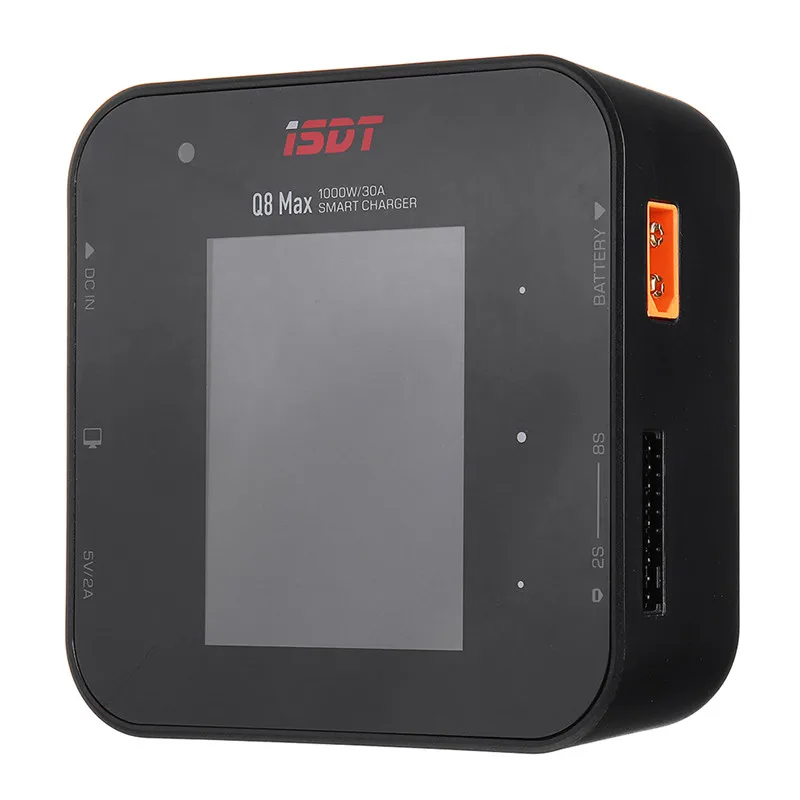 ISDT Q8 Max BattGo 1000 Вт 30A балансирующее зарядное устройство высокой мощности FPV Dis для 1 8S