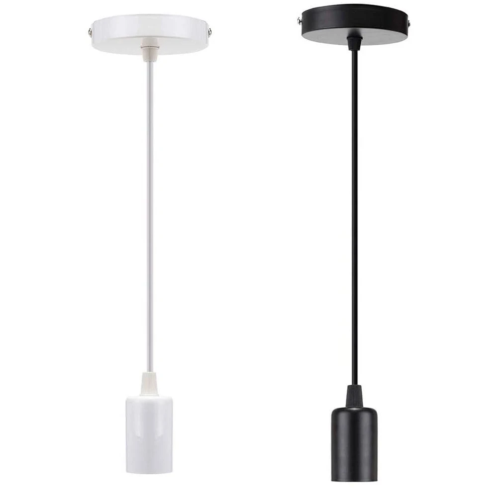 Винтажный патрон для подвесной лампы E27 держатель потолочного светильника с