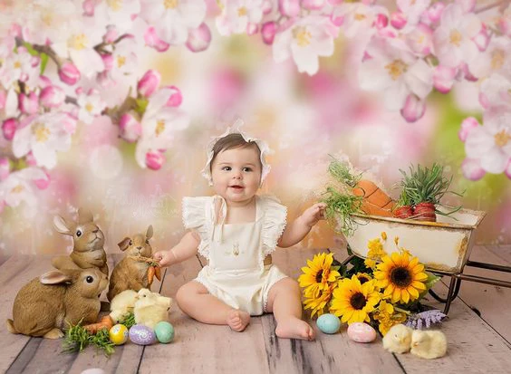 Фон Mehofoto для фотосъемки детей фотостудия новорожденных день рождения растение