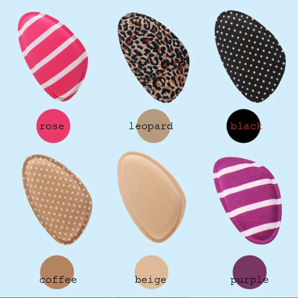 Forefoot Insoles Shoes Sponge Pads High Heel Soft Insert Anti-Slip Foot Protection Pain Relief Women shoes insert Cushion 1Pair