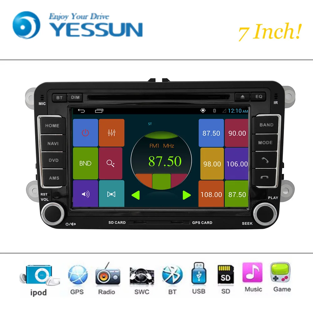 Автомобильный DVD плеер с системой Wince для VW Volkswagen Passat POLO GOLF Skoda автомобильное радио