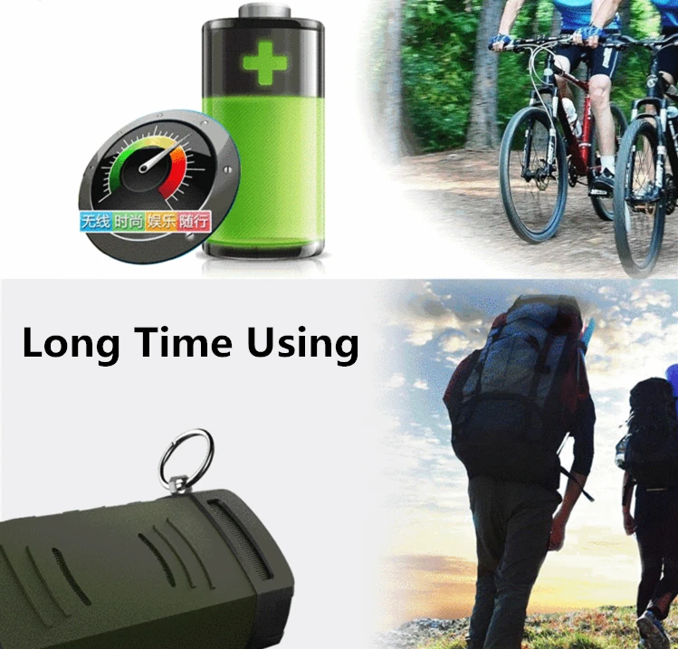 Пылезащитный уличный динамик MP3 для кемпинга велосипеда bluetooth удаленный Твиттер