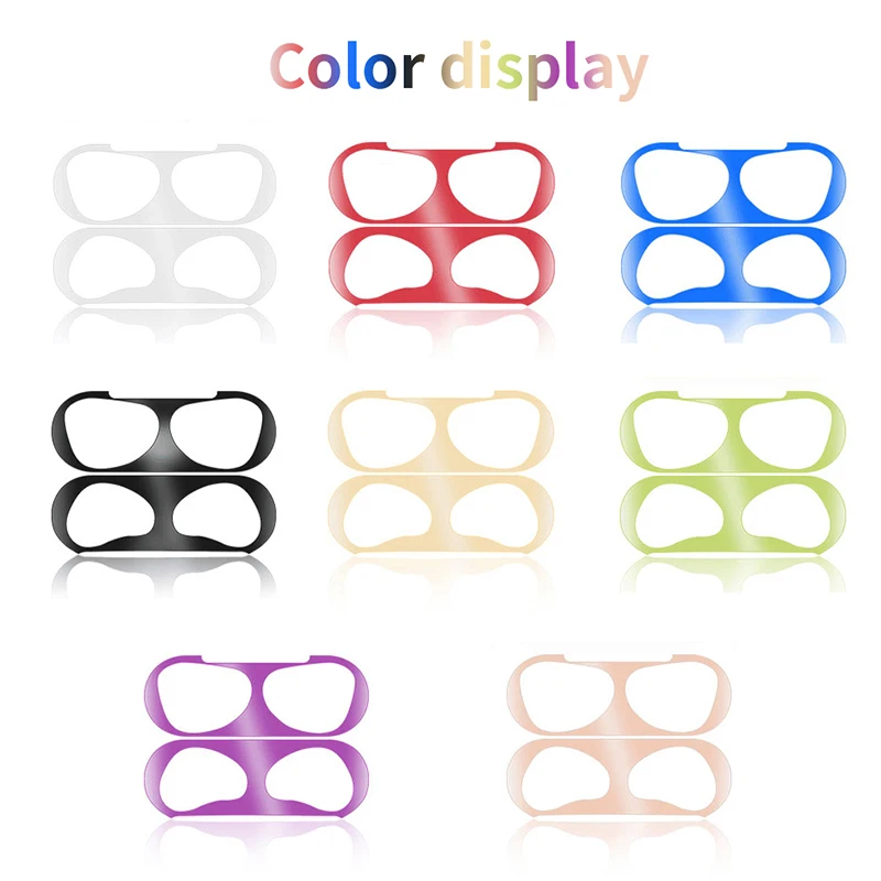 Metal Dust Guard Sticker For Apple Airpods 3 Protector Film Shield AirPods 3rd Generation Earphone Cover Accessory | Электроника