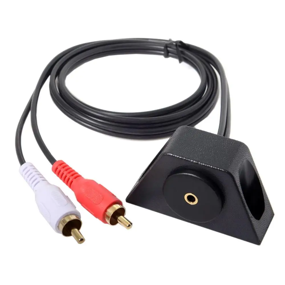 

Audio 3.5mm AUX Male to Female Dual RCA Extension with Waterproofable Mount Shell cable
