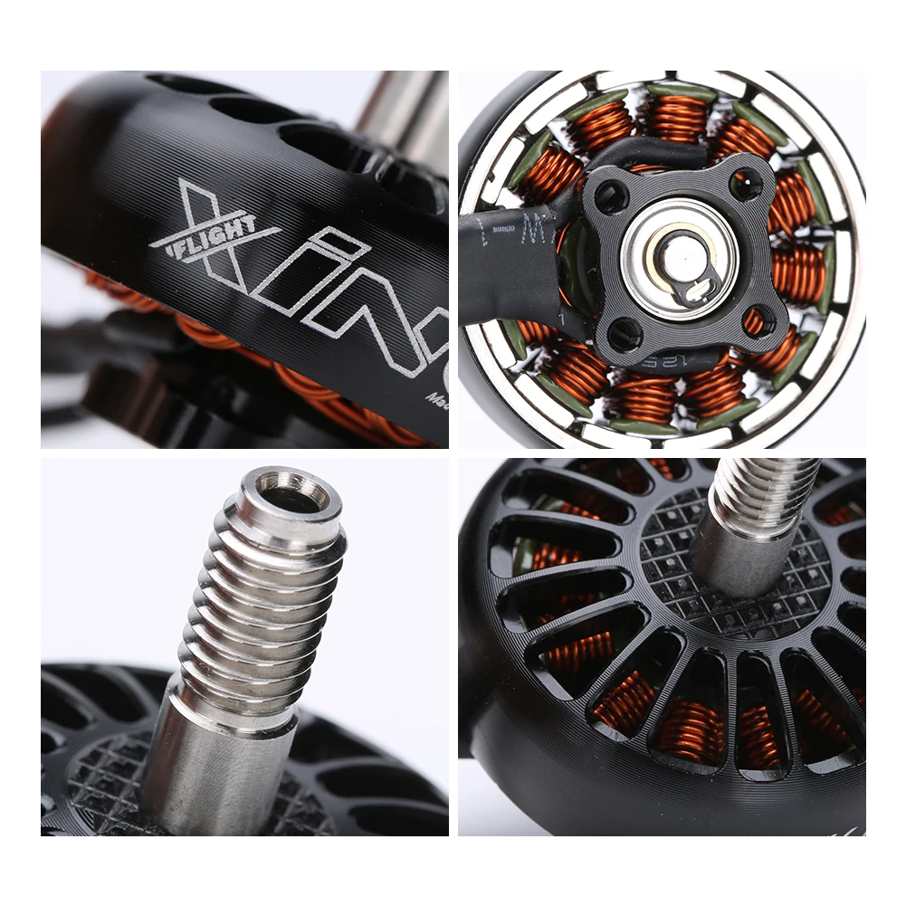 IFlight XING 2205 2300KV / 3200KV 4-6S FPV NextGen Motor black с 12*12mm/M2 монтажное отверстие для частей |