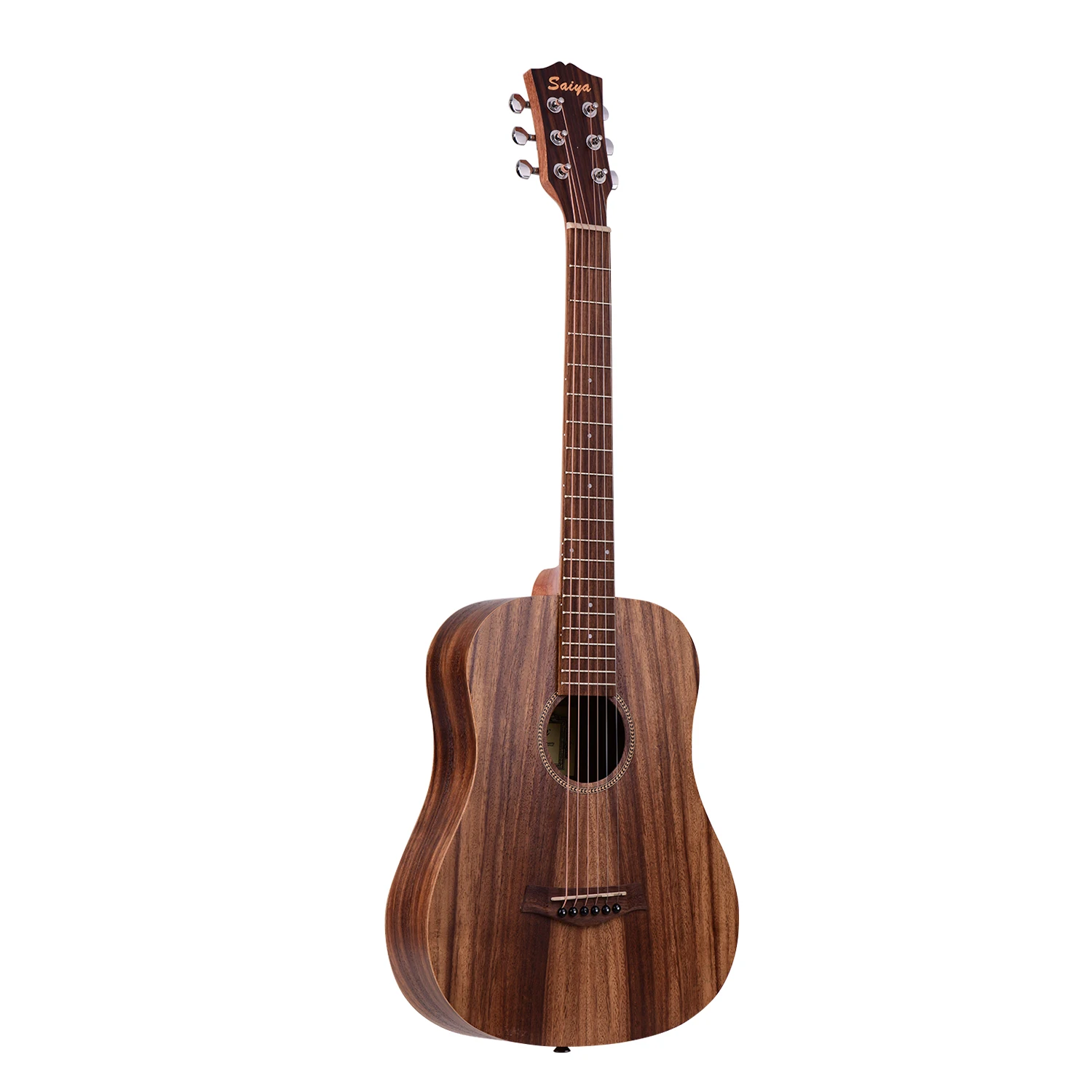 Акустическая гитара 34 дюймов тиковое дерево материал для гитары с гитарного