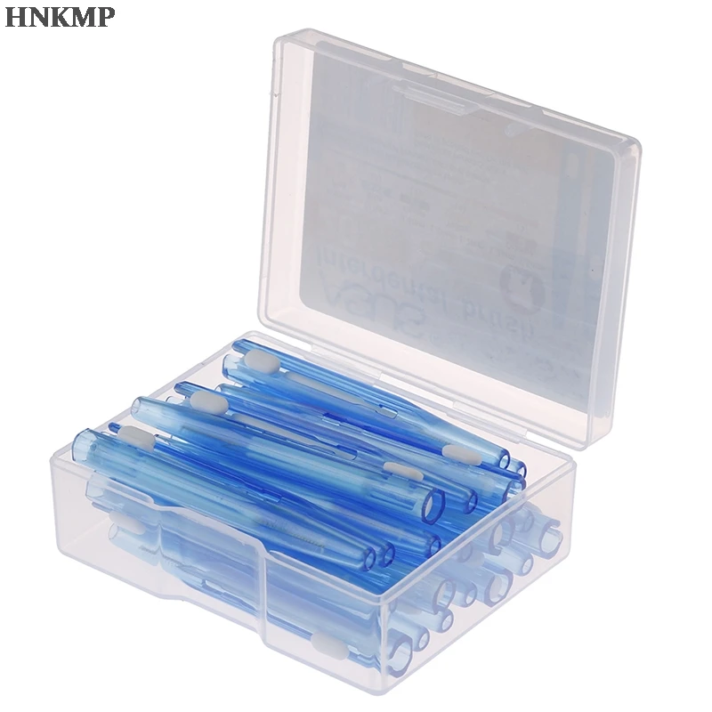 

oral care Floss Brushes 5 colors Dental Soft Plastic Orthodontic 20pcs/box Interdental Brush Oral Hygiene Clean Between Teeth