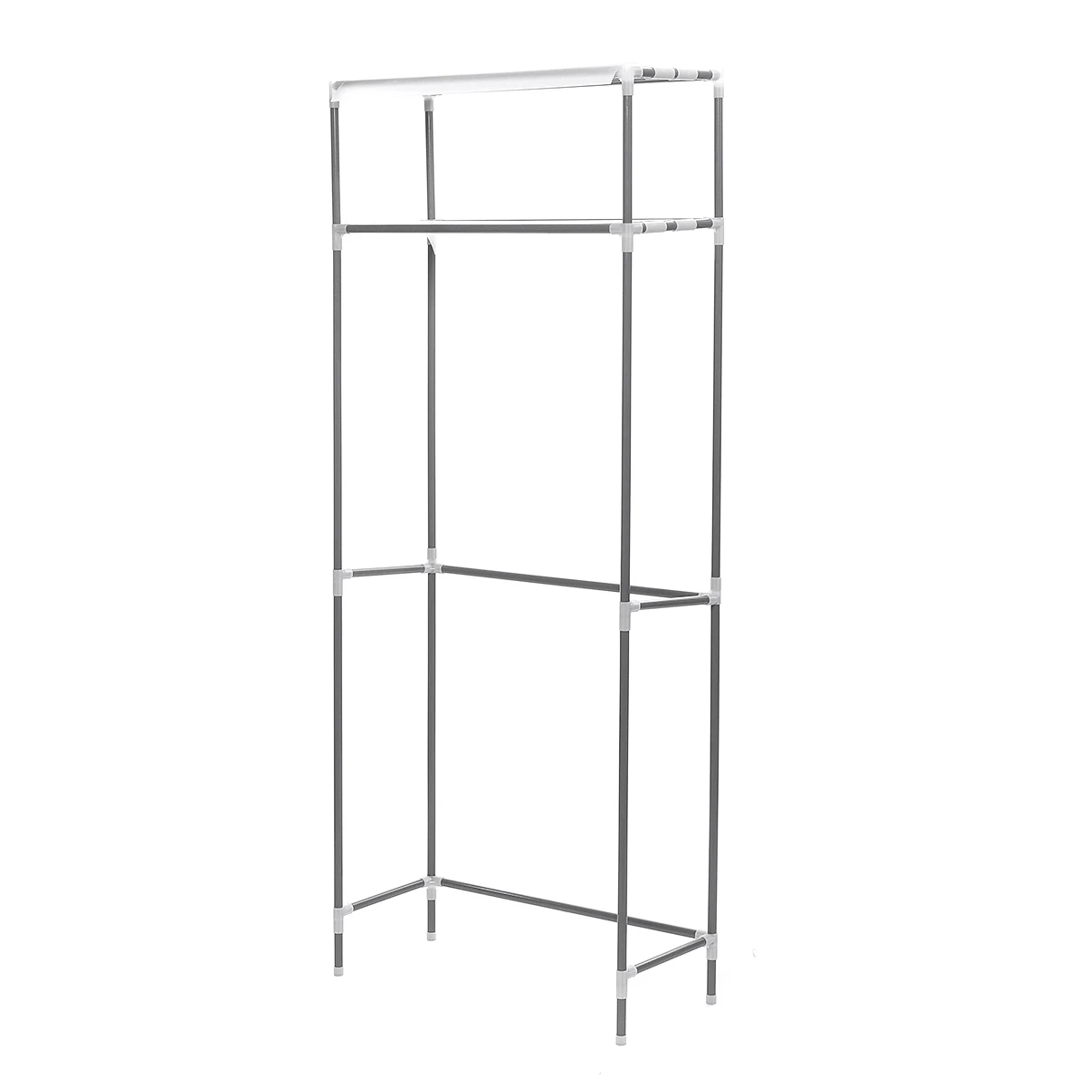 

Over The Rack Stainless Steel Toilet Cabinet Shelving Kitchen Washing Machine Rack Bathroom Space Saver Shelf Organizer Holder