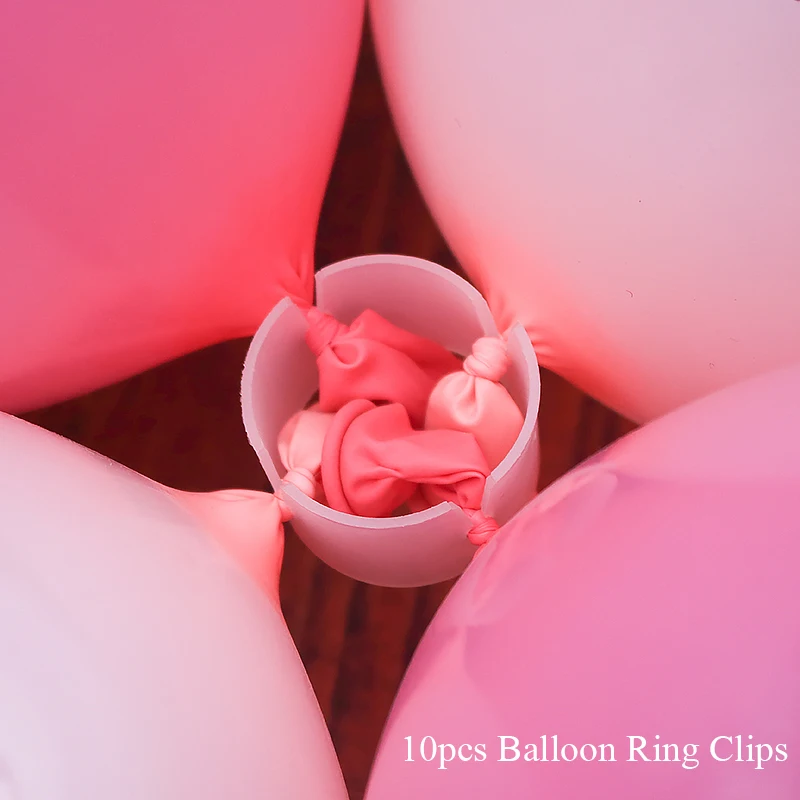 10pcs Round Clips Высота 103 см, настольный шар, подставка, набор для дня рождения, украшения, шар, палочка, подставка, украшения для свадьбы, дня рождения, детский Sh - Цвет: 10pcs Round Clips