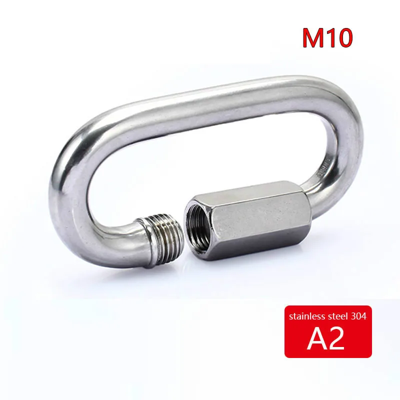 

2 шт. M10 БЫСТРОРАЗЪЕМНАЯ цепь для ремонта 10 мм Резьбовая втулка