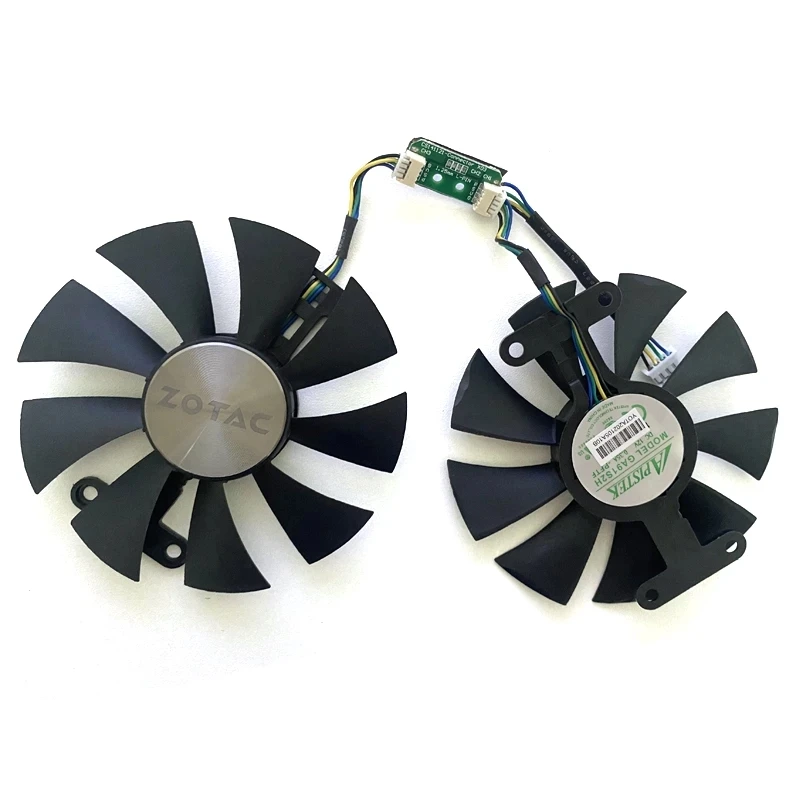 Новый вентилятор охлаждения GA91S2H 87 мм 4 контакта для ZOTAC GeForce GTX 960 AMP Edition 950 980 Ti