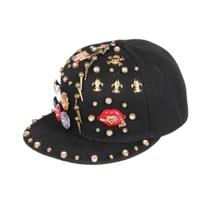 wholesale european and american punk style custom mens recycled material fashion sports baseball hats caps