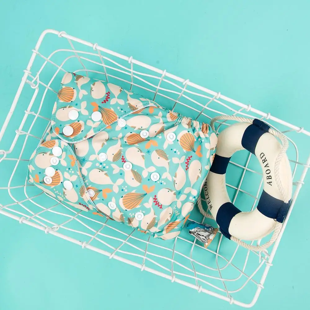 Новое поступление! Детские подгузники Alvababy многоразовые Современные тканевые с