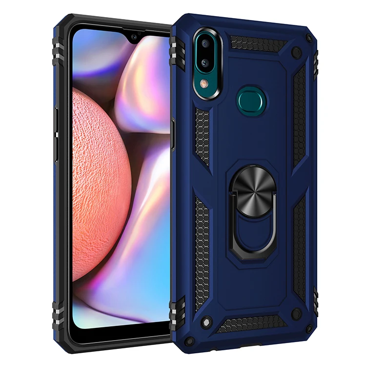 Чехол для samsung Galaxy A50S A30S, роскошный жесткий чехол из ТПУ с металлическим кольцом на палец для Galaxy A20S A40S A10S m30s Coques Fundas