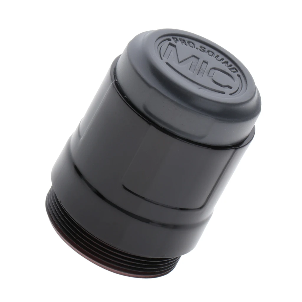 

1pc UHF Wireless Microphone Tail Shell Cap KTV Microphone Accessories Black