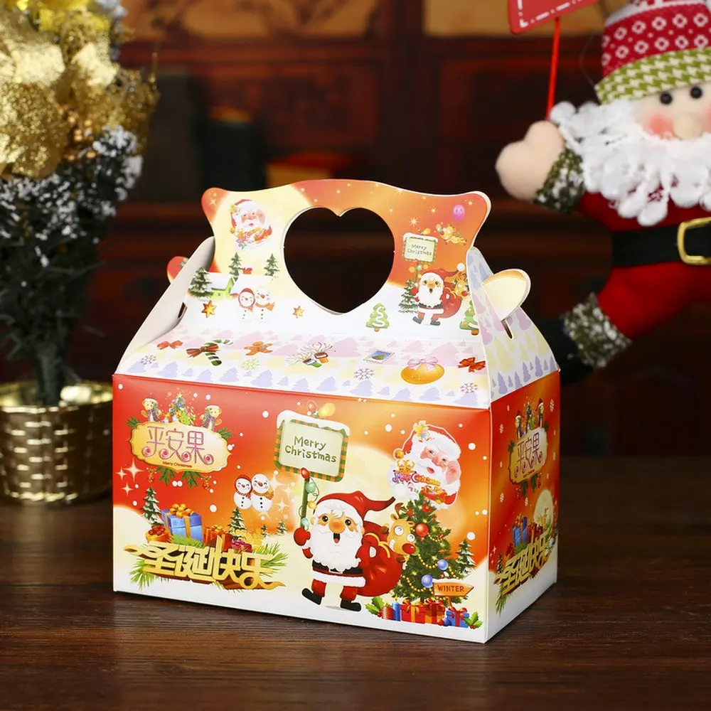 50 шт. коробка с яблоком для рождества конфет на Рождество рождественские