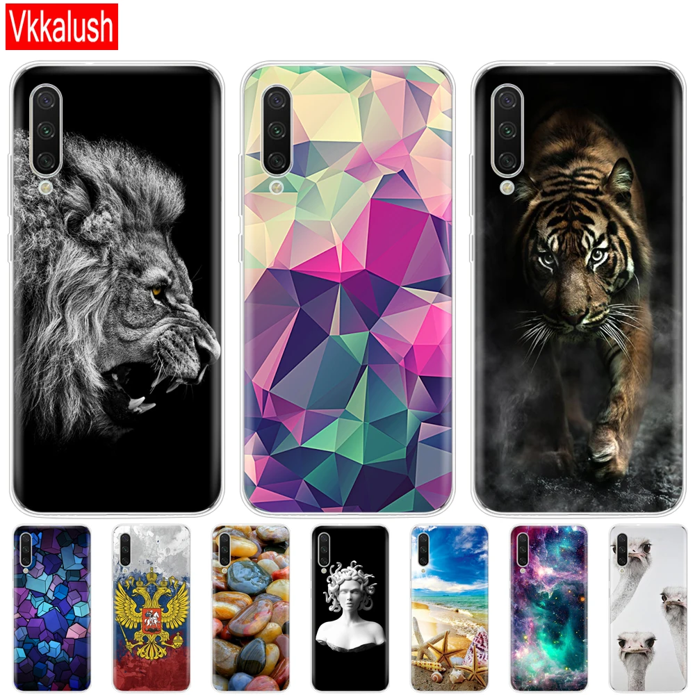 Силиконовый чехол для xiaomi mi 9 LITE прозрачный из ТПУ lite задняя крышка mi9 coque capa
