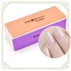 Пилка для ногтей, Полировочный блок, профессиональный цветной маникюрный спонж инструмент для ногтей, 4-сторонний баф для маникюра