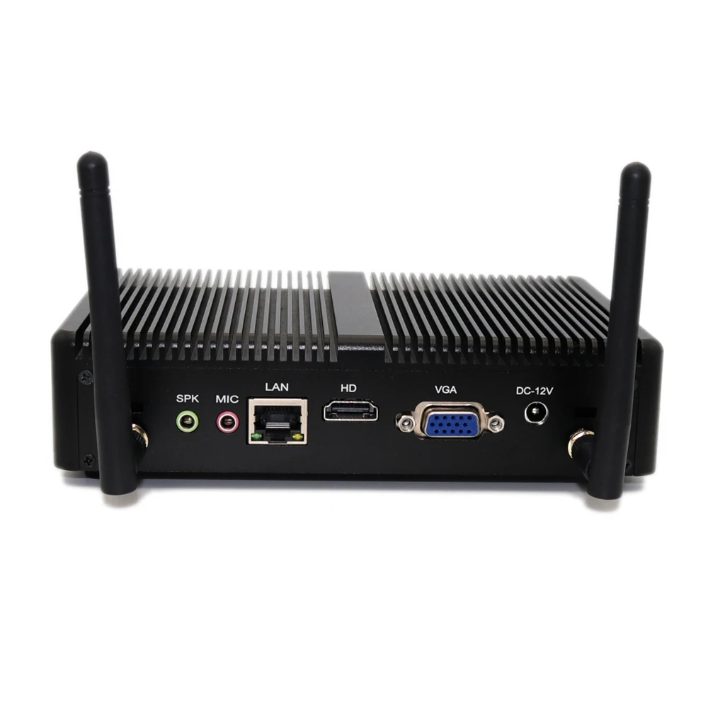 Процессор EGLOBAL Fanless Мини ПК Intel Core i3 i5 i7 HDMI VGA WIN10 Linux мини Размеры компьютер