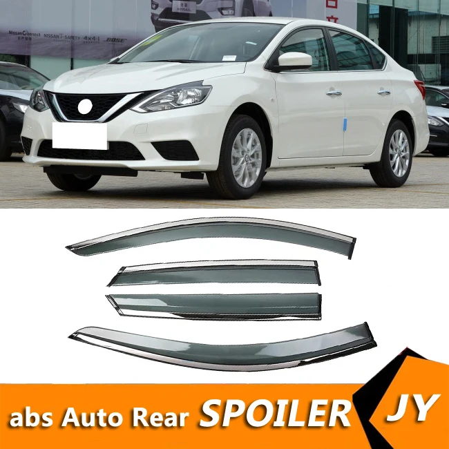 

Для Nissan Sylphy 2016-2019 Sylphy оконный козырек вентиляционные оттенки Защита от солнца дождя для s автомобильные аксессуары 4 шт./компл.