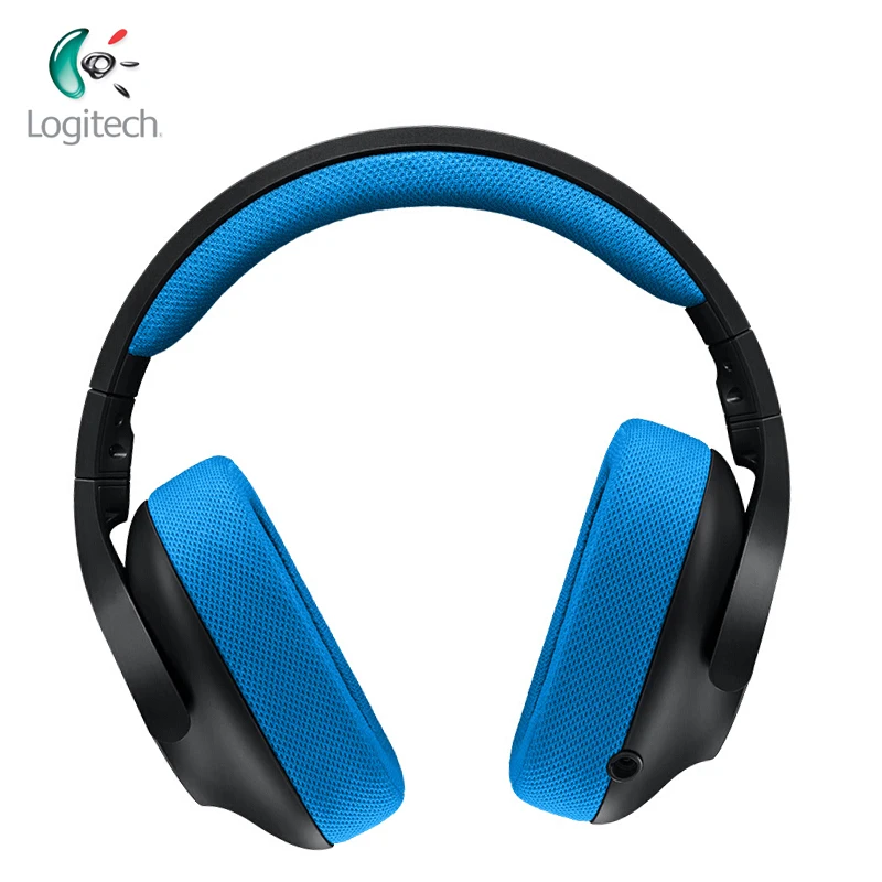 Игровая гарнитура Logitech G233 наушники с проводным управлением работают ПК PS4 Xbox One
