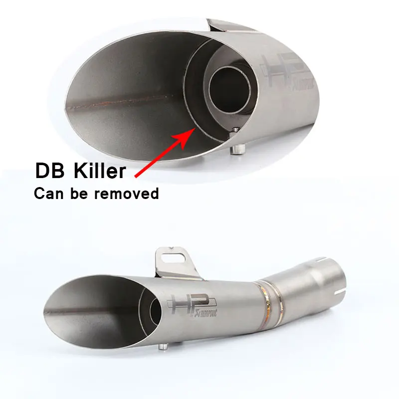 Универсальный Akrapovic выхлопной мотоцикл hp трубы Escape Moto DB убийца GP глушитель скутер для YAMAHA R6 gz125 ATV Dirt Bike KTM390