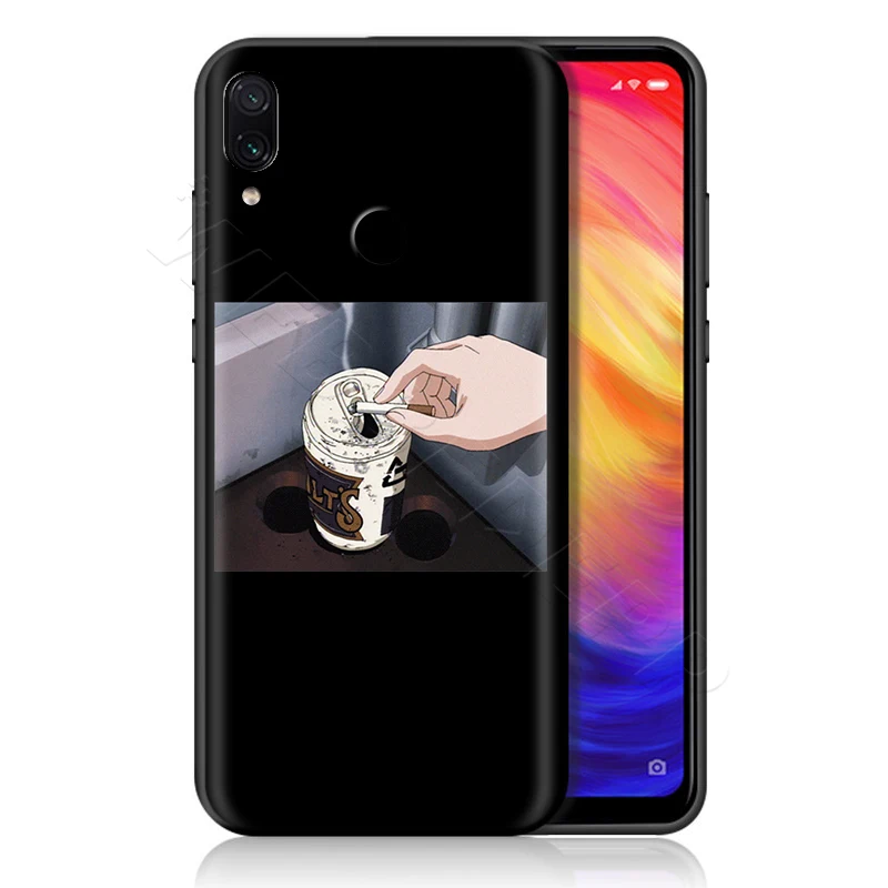 Грустно аниме эстетика vaporwave чехол для Xiaomi Redmi 4A 4X5 5A 6 6A 7 7A S2 Примечание Go K20 Pro Plus премьер-8 T - Цвет: 10