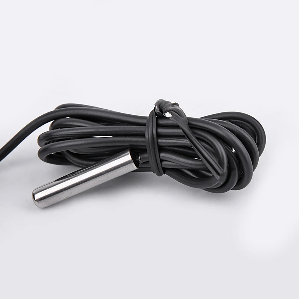 Цифровой мини термометр с ЖК дисплеем зонд 1 м датчиком температуры для ванной