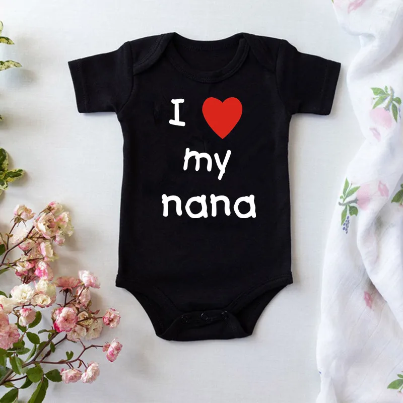 Футболки с надписью I Love My Nana от Carter's детский костюмчик текстильной отделкой из