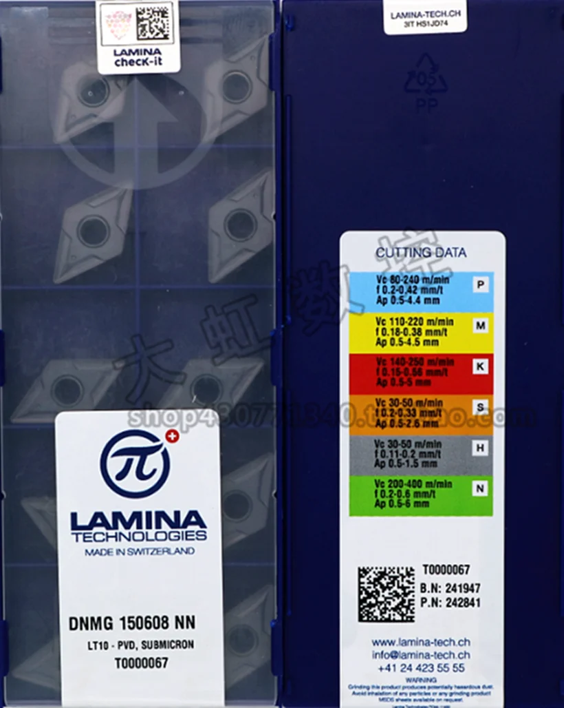 DNMG150604 DNMG150608 DNMG150612 NN LT10 оригинальный Карбид ламинана обработка вставки: