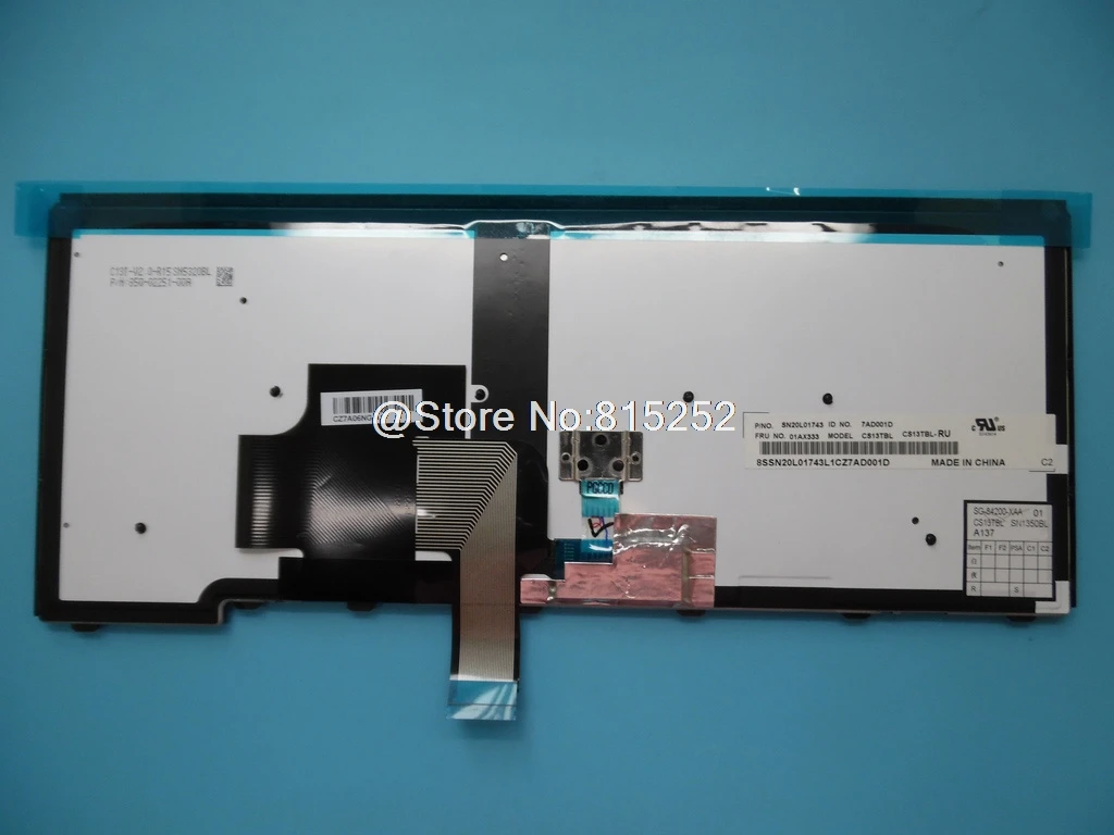 Клавиатура для lenovo для Thinkpad T440 T440P T440S T431S T450 T460 E431 E440 Россия RU 04X0124 04X0162 0C43929 с подсветкой; Новинка