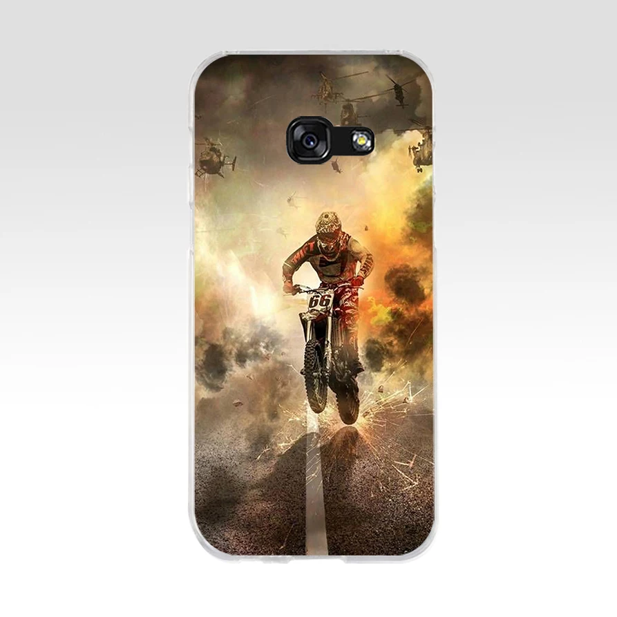Чехол из мягкого силикона ТПУ для мотокросса 226 чехол телефона Samsung a3 2016 a5 2017 a6 plus a7
