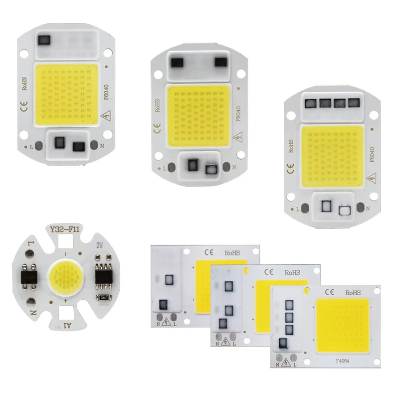 

Чип COB светодиодный Светодиодная лампа 220 В переменного тока, 3/5/7/9 Вт, 10 Вт, 20 Вт, 30 Вт, 50 Вт, нет необходимости в драйвере, лампа, светодиодный ная лампа для прожектора, прожектора, «сделай сам светильник