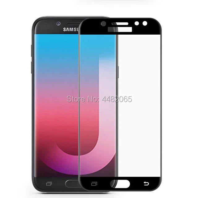 

Закаленное стекло для samsung galaxy j7 2017, переднее 9h 3d полное покрытие, защитная пленка для экрана для j7 pro j730f sm-j730f, защитная пленка