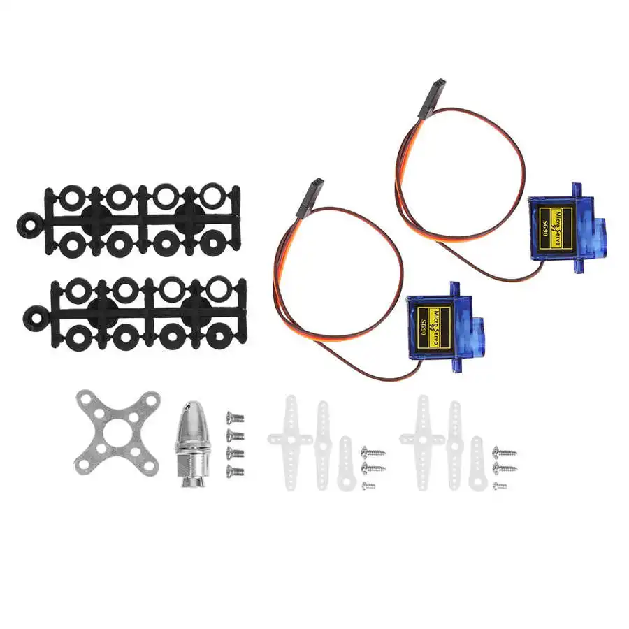 A2217 2300KV бесщеточный двигатель с 40A ESC SG90 9G Micro Servo 6035 Пропеллер для радиоуправляемых