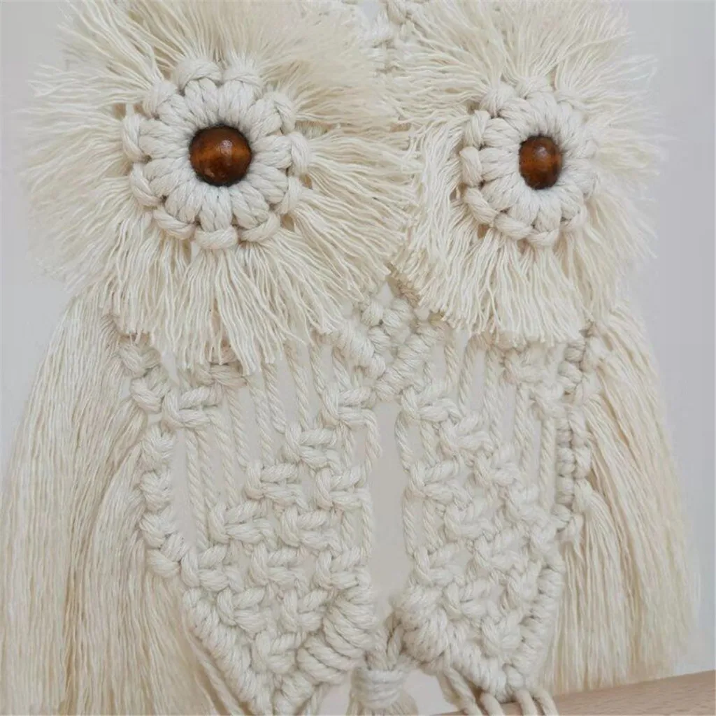 Вручную тесьмой (сеть против сов сумка Цветочная корзина подвесная украшения на