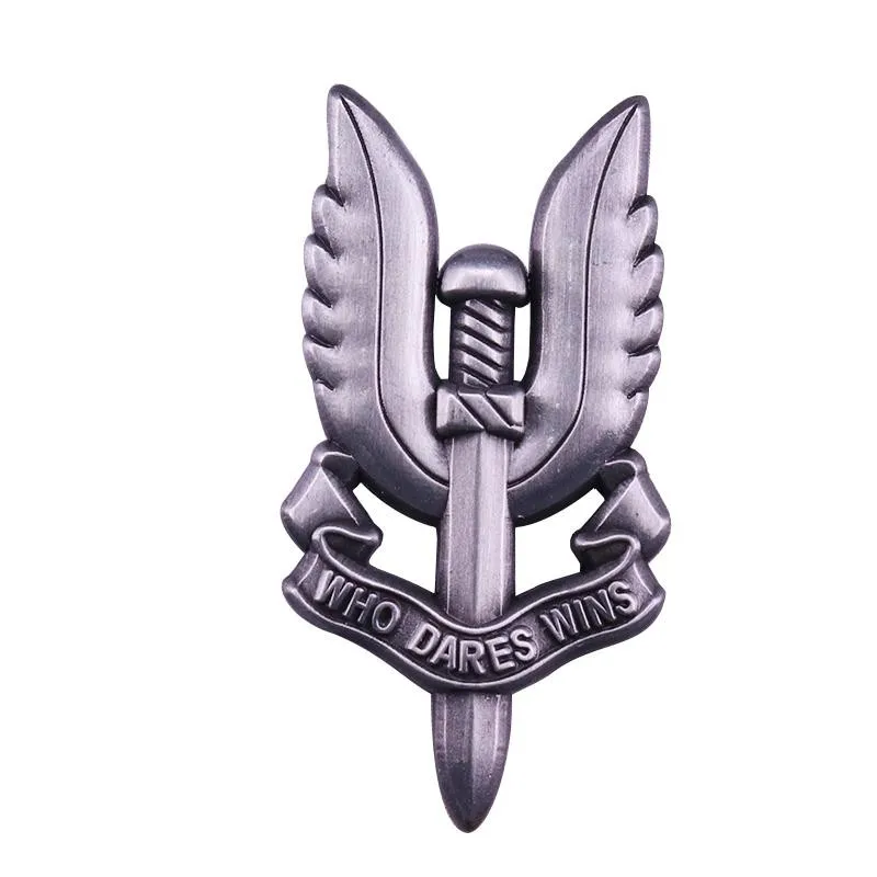 Специальный авиасервис SAS Who Dares Wins брошь заколки эмалированные металлические