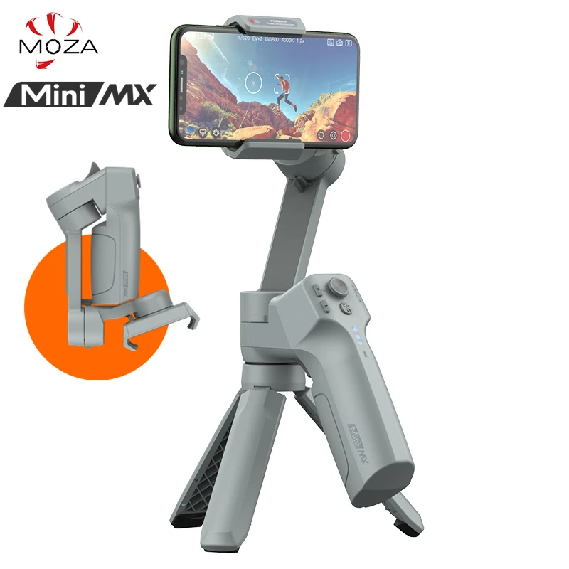 Moza Mini MX 3-осевой карданный ручной для смартфона бесщеточный iPhone 11 Pro Xs Max Xr X 8 Plus 7